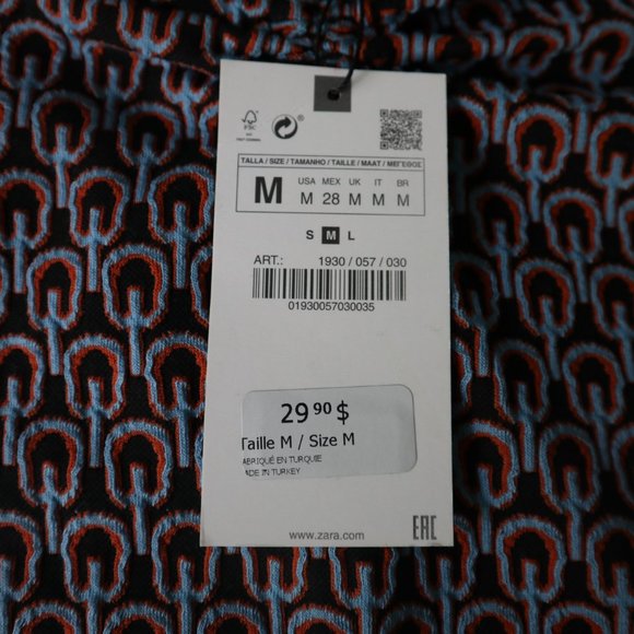 ZARA Printed Jacquard Bodysuit - Picture 6 of 9